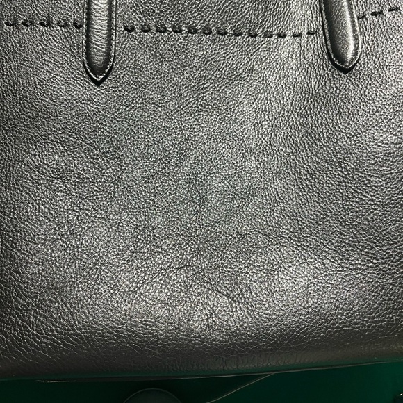 Cole Haan Black Leather Tote - Picture 9 of 13